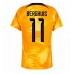 Nederland Steven Berghuis #11 Hjemmedrakt VM 2022 Korte ermer